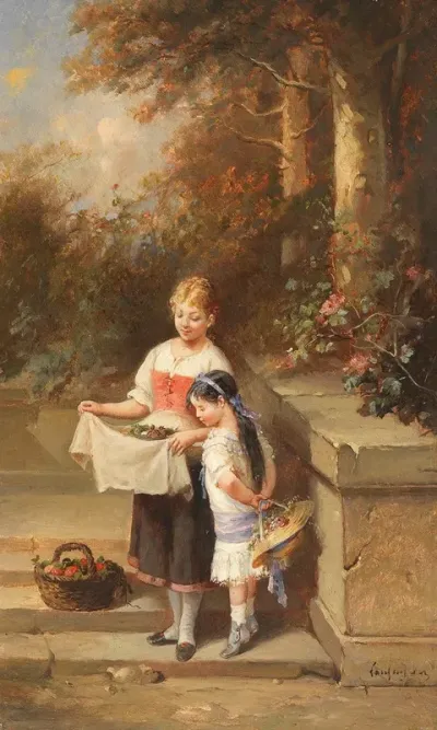 Coming Home From The Garden