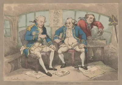 Commanders Engaged At Sea