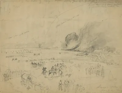 Commencement Of The Battle Of Savages Station Sunday June 29