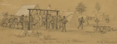 Commissary Dept Hd Qts Army Of The Potomac