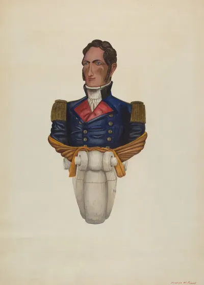 Commodore Morris Figurehead