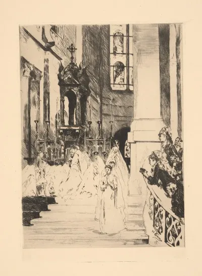 Communion At Trinity Church