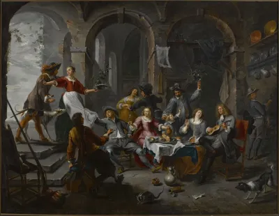 Company Allegory Of Five Senses