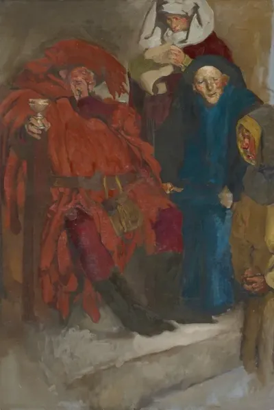 Compositional Study Possibly For The Merry Wives Of Windsor