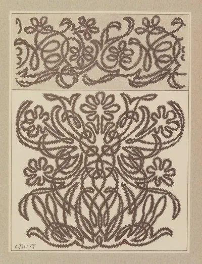Compositions Ornementales Pour Le Cuir Et La Pyrogravure Pl 05