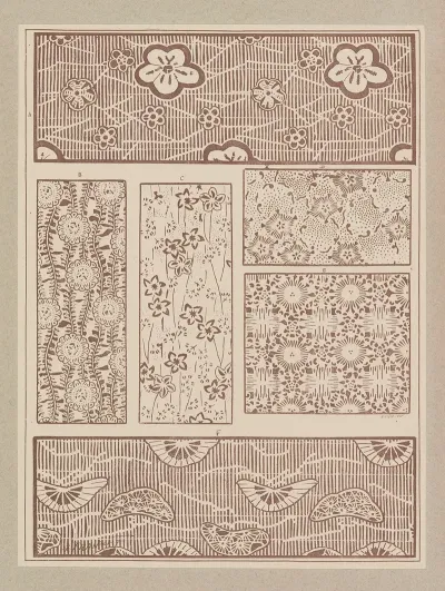 Compositions Ornementales Pour Le Cuir Et La Pyrogravure Pl 13