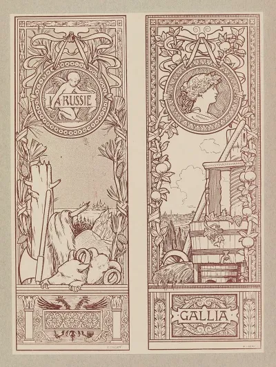 Compositions Ornementales Pour Le Cuir Et La Pyrogravure Pl 15