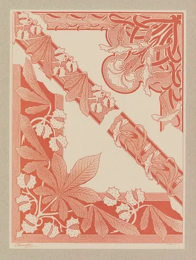 Compositions Ornementales Pour Le Cuir Et La Pyrogravure Pl 17