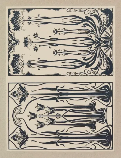 Compositions Ornementales Pour Le Cuir Et La Pyrogravure Pl 19