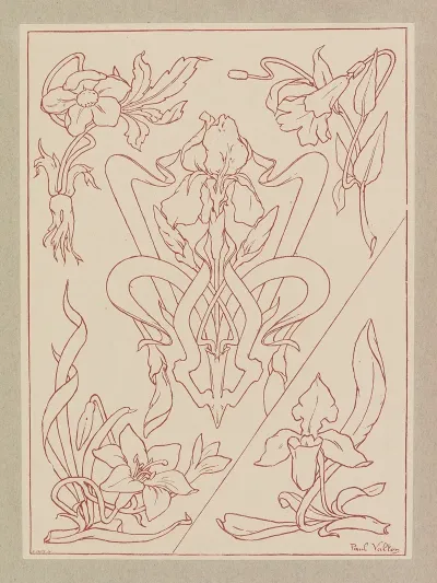 Compositions Ornementales Pour Le Cuir Et La Pyrogravure Pl 21