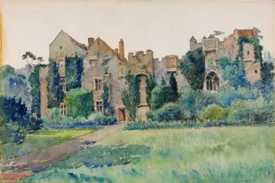Compton Castle Devonshire England