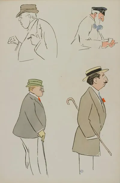 Comte De Palikao M Boin M De Villeroy Marquis De Paris
