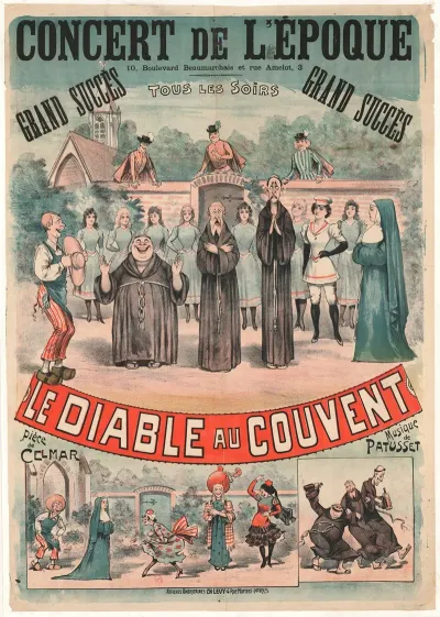 Concert De Lepoque 10 Boulevard Beaumarchais Et Rue Amelot 3 Le Diable Au Couvent