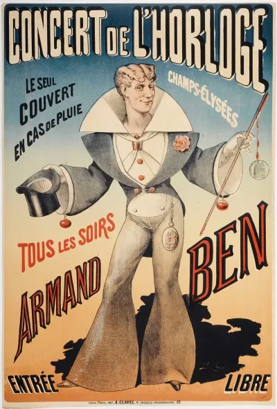Concert De Lhorloge Champs Elysees Le Seul Couvert En Cas De Pluie Tous Les Soirs Armand Ben