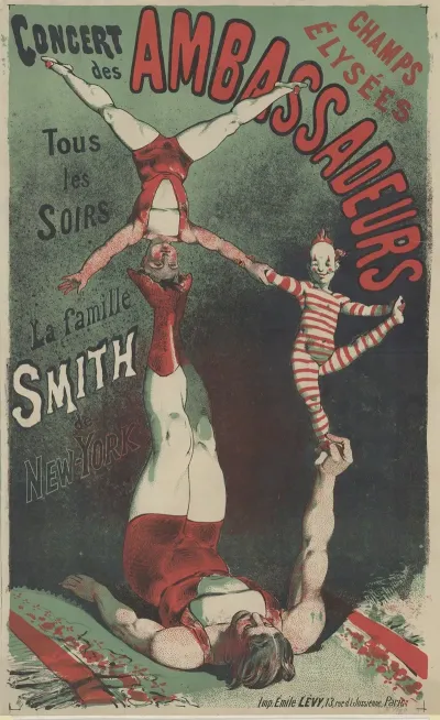 Concert Des Ambassadeurs Champs Elysees Tous Les Soirs La Famille Smith De New York