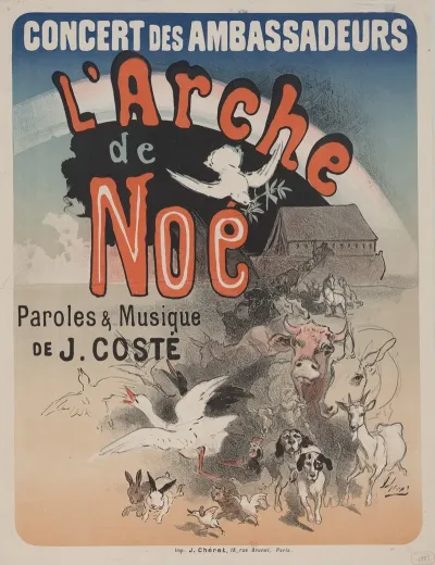 Concert Des Ambassadeurs Larche De Noe Paroles Et Musique De J Coste