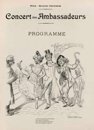 Concert Des Ambassadeurs Programme Cest Nous Les Plus Fies Lapins