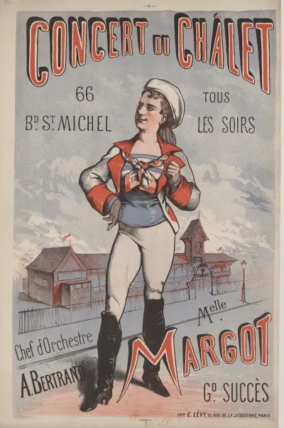 Concert Du Chalet Bd St Michel 66 Mlle Margot
