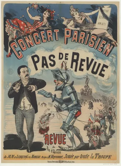 Concert Parisien Pas De Revue Revue De Fin Dannee De Mm B Lebreton Et H Moreau