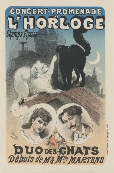 Concert Promenade De Lhorloge Duo Des Chats Debuts De M Et Mlle Martens