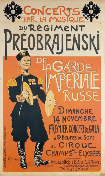 Concerts Par La Musique Du Regiment Preobrajenski