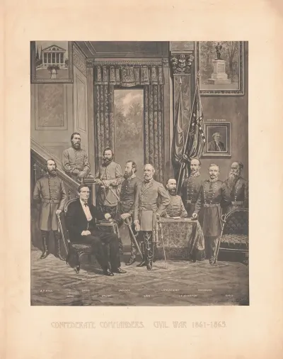 Confederate Commanders Civil War 1861 1865 2