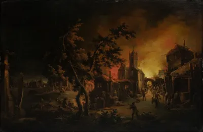 Conflagration At Night 2