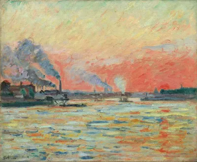 Confluent De La Seine Et De La Marne A Ivry