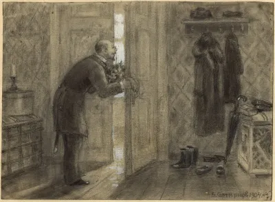 Congratulatory Visit On A Name Day Feast Day Of A Saint Who Shares A Name