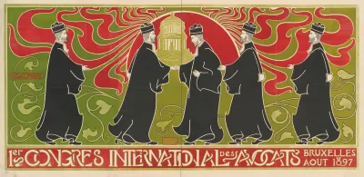 Congres Internationale Des Avocats Bruxelles 1897