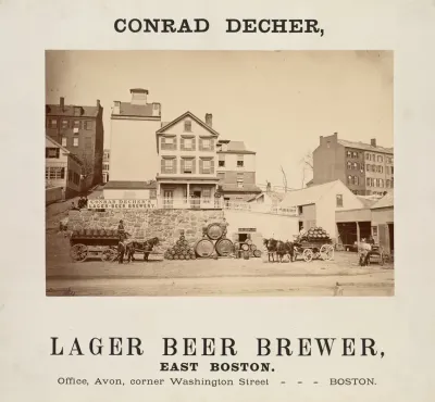 Conrad Decher Lager Beer Brewer East Boston