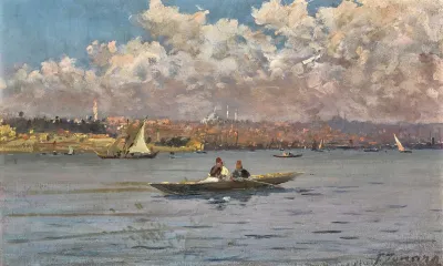 Constantinople From The Bosphorus