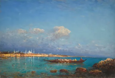 Constantinople From The Sea Of Marmara