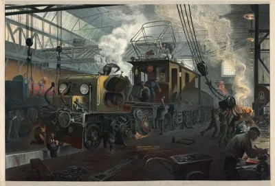 Construction Of An Electric Locomotive