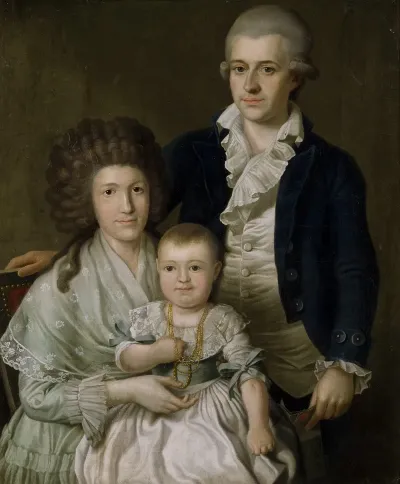 Consul F L Giers And His Family