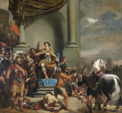 Consul Titus Manlius Torquatus Orders The Beheading Of His Son
