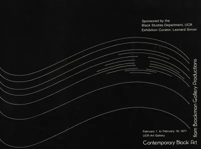 Contemporary Black Art Exhibition Presented By Brockman Gallery Productions