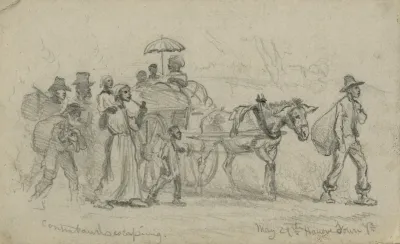 Contrabands Escaping