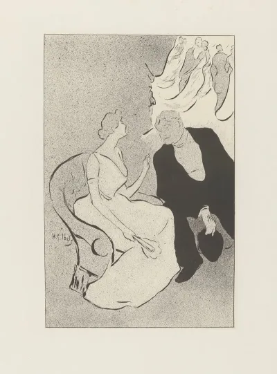 Conversation Entre Une Femme Et Un Homme