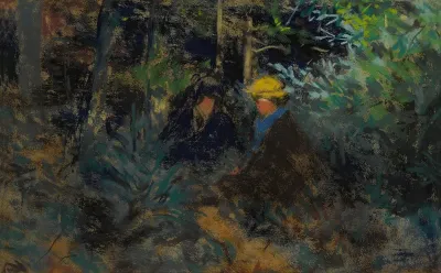 Conversation In The Forest