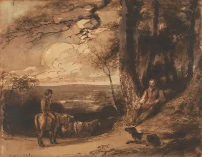 Conversation On A Country Road