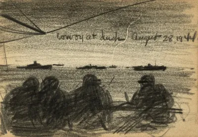 Convoy At Dusk