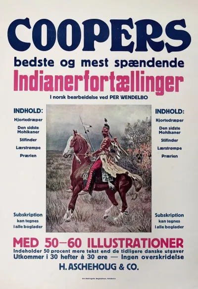 Coopers Bedste Og Mest Spaendende Indianerfortaellinger