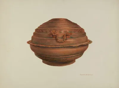Copper Baptismal Font