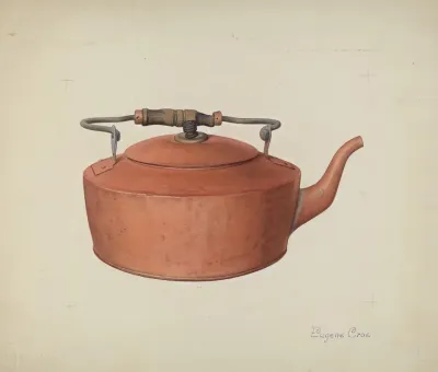 Copper Tea Kettle 2
