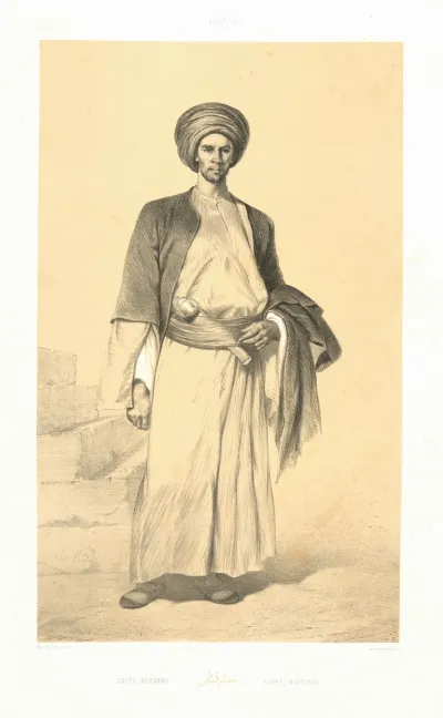 Copte Ecrivain A Copt Writer