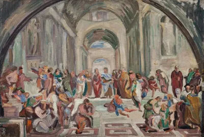 Copy After Rafael The School Of Athens