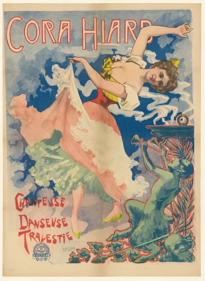 Cora Hiard Chanteuse Danseuse Travestie