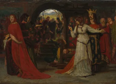 Cordelia Parting From Her Sisters
