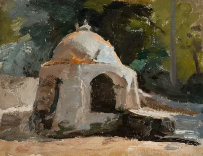 Corfu Fountain From The Journey To Greece